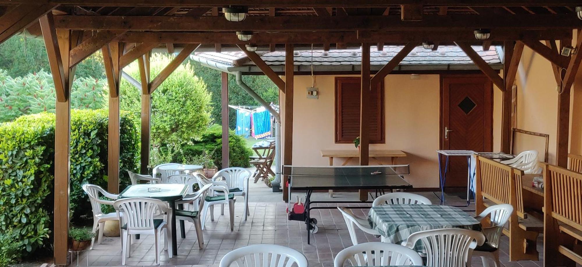 Bed and Breakfast Korona Étterem Panzió Balatonberény Esterno foto